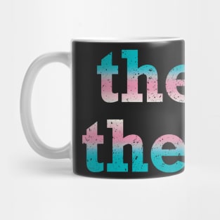 Trans Pride They Them Pronouns Mug